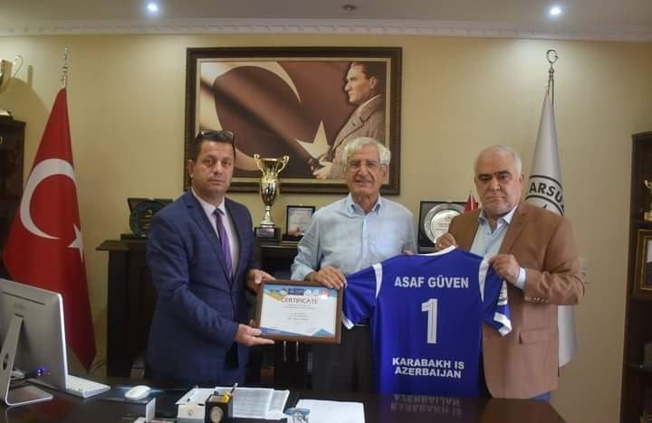 Our national team donated a uniform to the municipality in Turkey